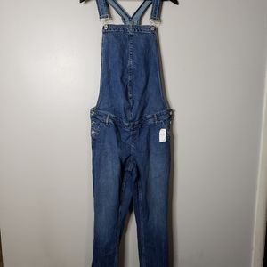 NWT Gap Denim Maternity Overalls